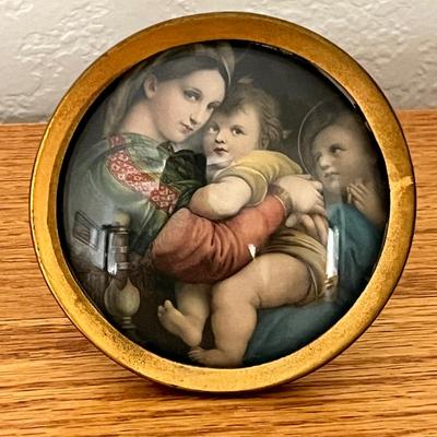 Lot 132 Antique Mary, Joseph, & Jesus