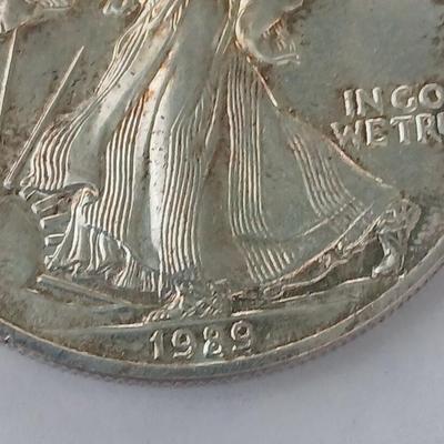 1989 Walking Liberty Half Dollar