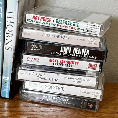 Lot 137 DVDs & Cassettes