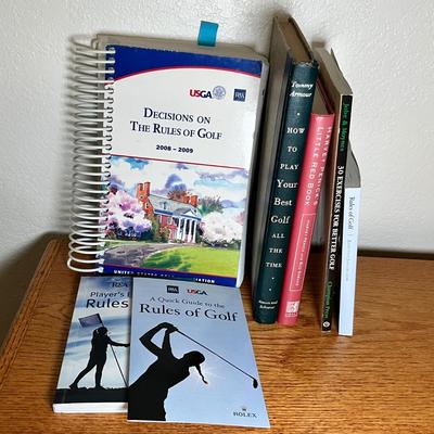 Lot 141 Golf books