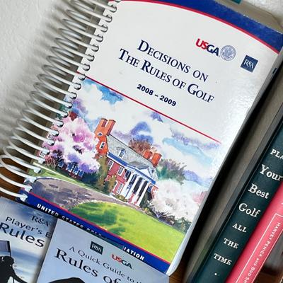 Lot 141 Golf books