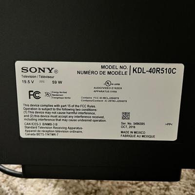 Lot 149 Sony TV