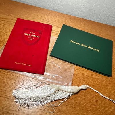 Lot 151 Eaton High & CSU diplomas