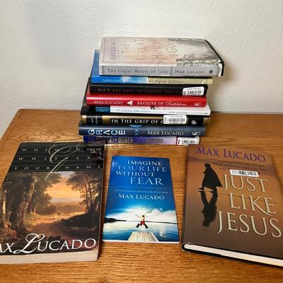 Lot 152 Max Lucado books