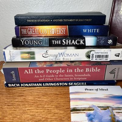 Lot 153 Christian/ Mormon books