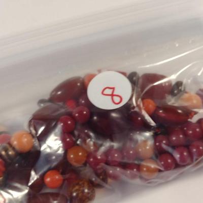 Sale Photo Thumbnail #1089: Pair of Hand Strung Bead Necklaces (#8)