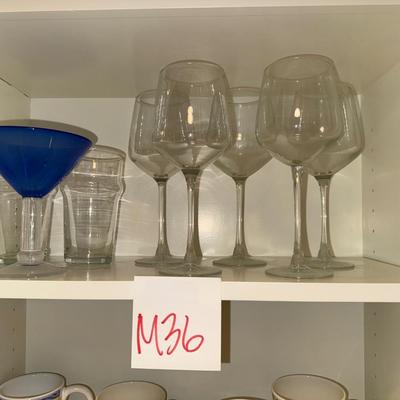 Sale Photo Thumbnail #1016: M36-Glassware
