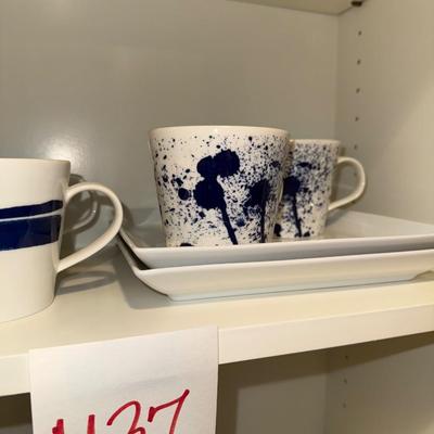 Sale Photo Thumbnail #1021: M37-Misc Mugs and plates