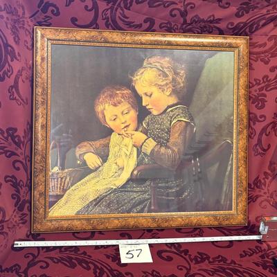 Knitting Lesson Picture