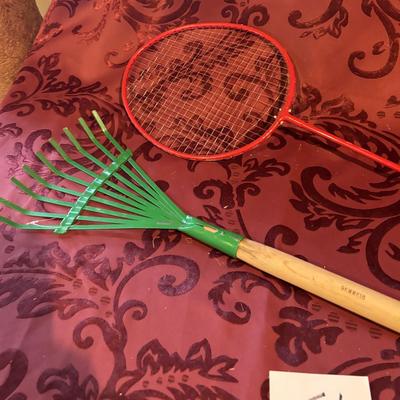 Kids Rake and Racquet
