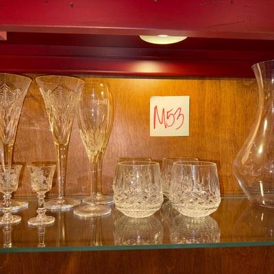 Sale Photo Thumbnail #1072: M53- Glassware