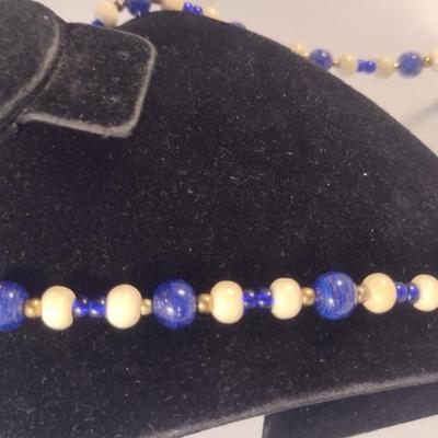 Sale Photo Thumbnail #1108: Collection of Bead Necklaces (#10)