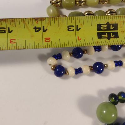 Sale Photo Thumbnail #1104: Collection of Bead Necklaces (#10)