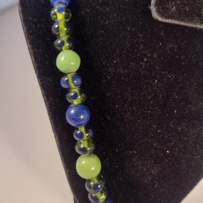 Sale Photo Thumbnail #1107: Collection of Bead Necklaces (#10)