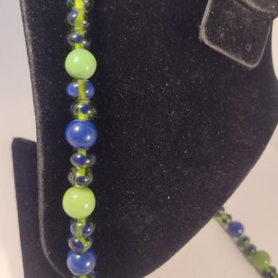 Sale Photo Thumbnail #1106: Collection of Bead Necklaces (#10)