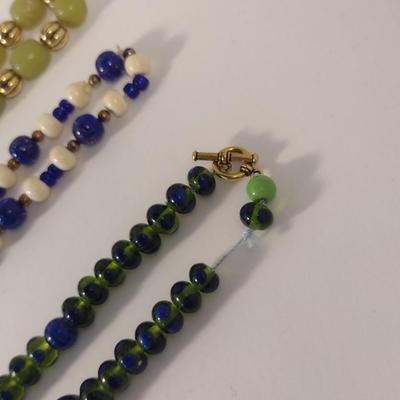 Sale Photo Thumbnail #1102: Collection of Bead Necklaces (#10)