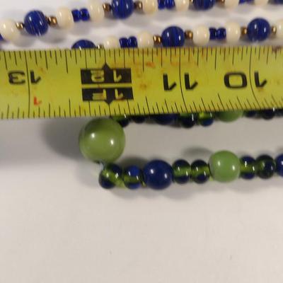 Sale Photo Thumbnail #1103: Collection of Bead Necklaces (#10)