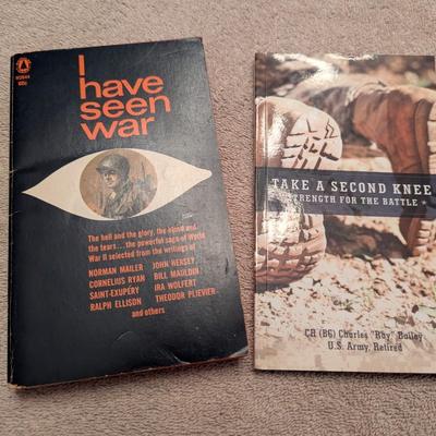 Sale Photo Thumbnail #2812: I have Seen War & Take A Second Knee Paperback Books