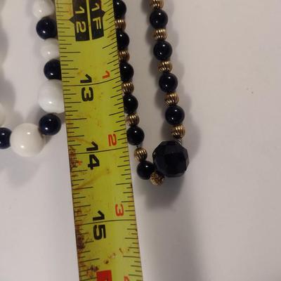 Sale Photo Thumbnail #1115: Pair of Bead Necklaces (#11)