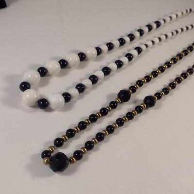 Sale Photo Thumbnail #1112: Pair of Bead Necklaces (#11)