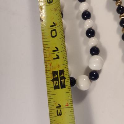 Sale Photo Thumbnail #1116: Pair of Bead Necklaces (#11)