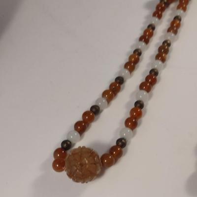 Sale Photo Thumbnail #1127: Collection of Bead Necklaces (#12)