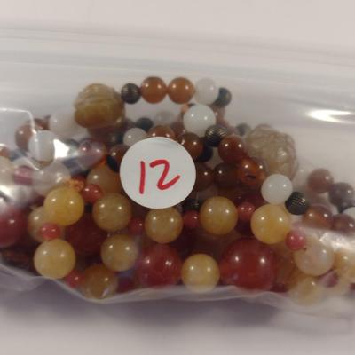 Sale Photo Thumbnail #1134: Collection of Bead Necklaces (#12)