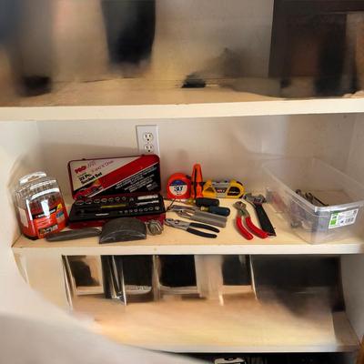 Sale Photo Thumbnail #1248: Socket Set, Drill bits & more