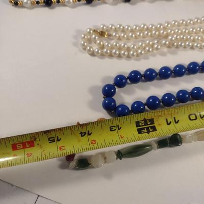 Sale Photo Thumbnail #1146: Collection of Bead Necklaces (#13)