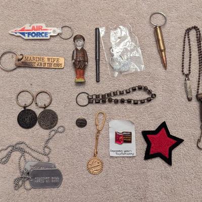 Sale Photo Thumbnail #2784: Array Of Vintage Military Items