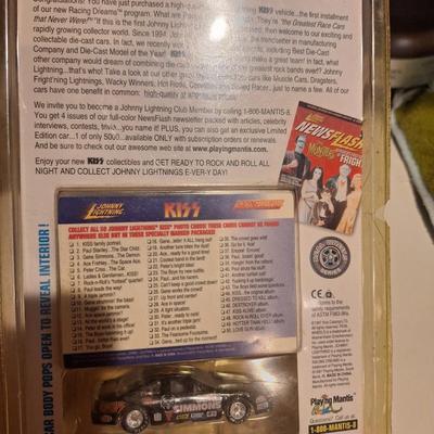 Vintage Kiss Gene Simmons Pocket car and card