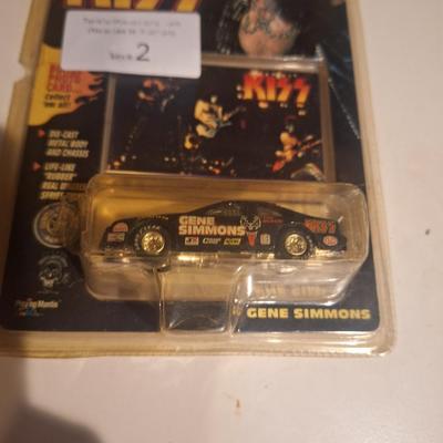 Vintage Kiss Gene Simmons Pocket car and card
