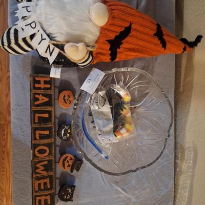 Sale Photo Thumbnail #109: halloween gnome, candy bowl and other