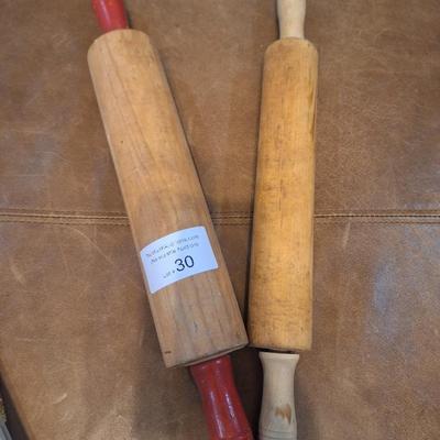 Sale Photo Thumbnail #198: vintage rolling pins