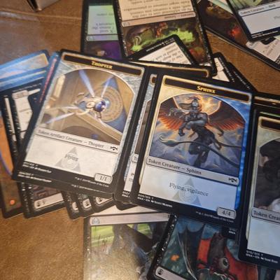 Sale Photo Thumbnail #237: see all photos, we pulled a sample from each section and spread them out but did not try to show all the cards- too many, not enough room.  There is also writing on the box that may be relevant to the contents so that is in the photos too. We don't know e