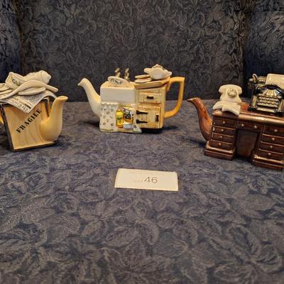 Sale Photo Thumbnail #260: small ceramic teapots