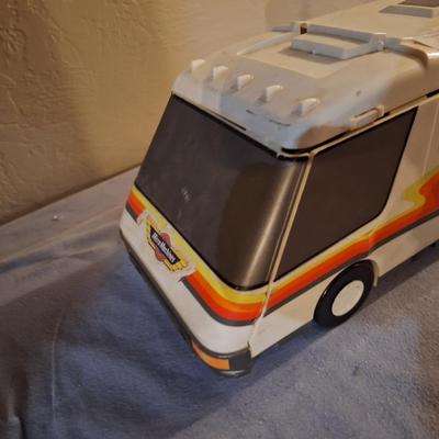 Sale Photo Thumbnail #270: it is old and has been played with a lot but it folds out and rolls fine.  See all photos.  We don't have any micromachines to go with it.