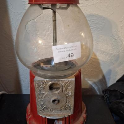 Sale Photo Thumbnail #281: the glass is broken, please see all photos.  We included the glass so you have it for comparison when shopping for replacement.  It's also dirty…but the dirt is free !  If nothing else the dirt helps you see the cut in the glass better.