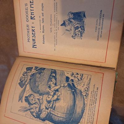 Sale Photo Thumbnail #310: Mother goose book- see all photos for condition