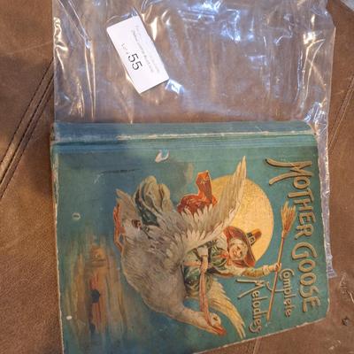 Sale Photo Thumbnail #303: Mother goose book- see all photos for condition