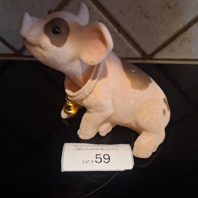 Sale Photo Thumbnail #324: Small bobbling head pig