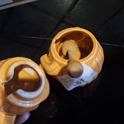 Sale Photo Thumbnail #335: honey pot bear with honey wand