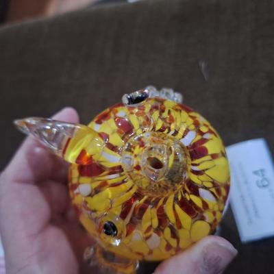 Sale Photo Thumbnail #351: blown glass fish ornament