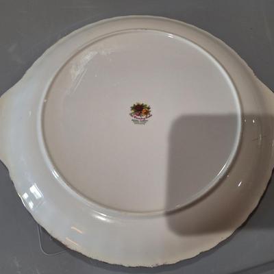 Sale Photo Thumbnail #372: Royal Albert bone china made in England, Old Country Roses- platter