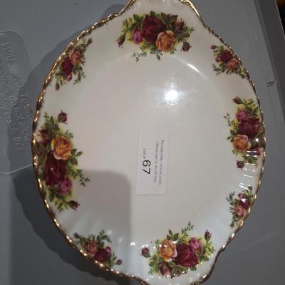 Sale Photo Thumbnail #369: Royal Albert bone china made in England, Old Country Roses- platter