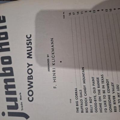Sale Photo Thumbnail #374: bundle of sheet music books