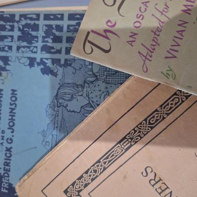 Sale Photo Thumbnail #379: bundle of sheet music books
