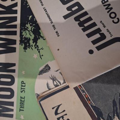 Sale Photo Thumbnail #375: bundle of sheet music books