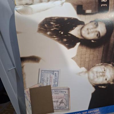 Sale Photo Thumbnail #406: Elvis book with copies of photos and documents 