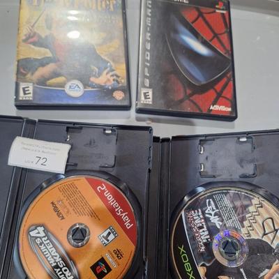 Sale Photo Thumbnail #412: Playstation2 games- the two bottom games are in the wrong cases